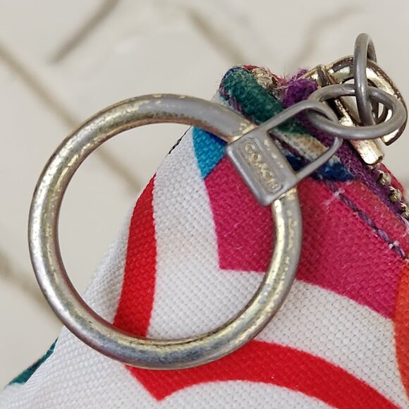 Vintage Coach Poppy Graffiti Pop Art Signature Tote Bag Purse - Picture 6 of 16